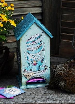 Чайний будиночок бірюзовий
