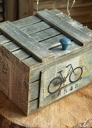 Короб с крышкой