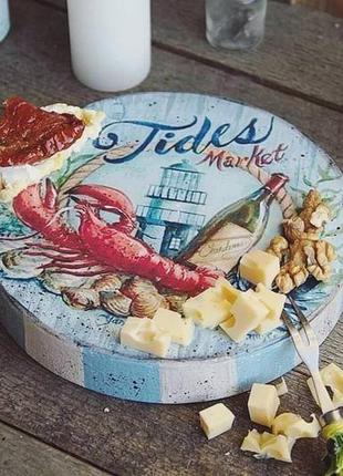 Доска для кухни в морском стиле