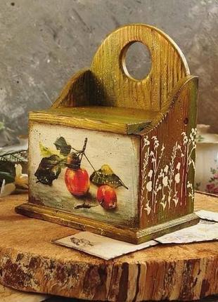 Короб лаврушница з яблуками, під замовлення