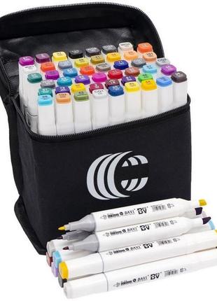 Набір скетч-маркерів bv820-48, 48 кольорів у сумці від imdi