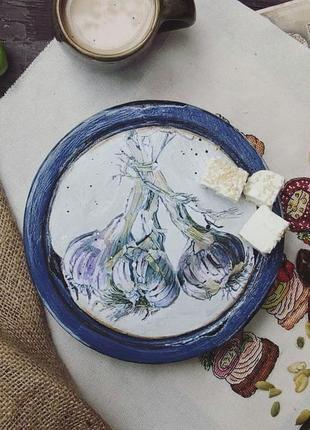 Сырная доска с чесночком