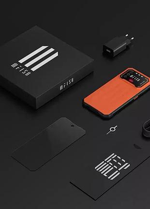 Смартфон oukitel iiif150 air1 pro 6/128gb orange night vision 6
