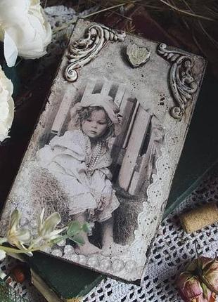 Настольное складное зеркало в винтажном стиле