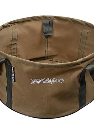 М'яке відро для прикорму без кришки world4carp soft bucket 25 л