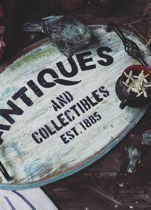 Поднос в стиле лофт