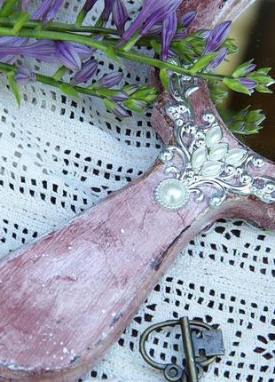 Винтажное зеркало туалетное4 фото