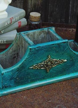 Короб органайзер для косметики и карандашей