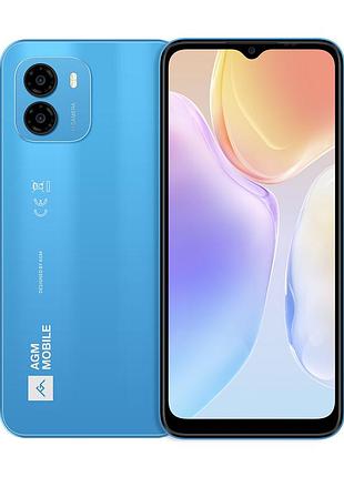 Смартфон agm note n1 8/128gb blue