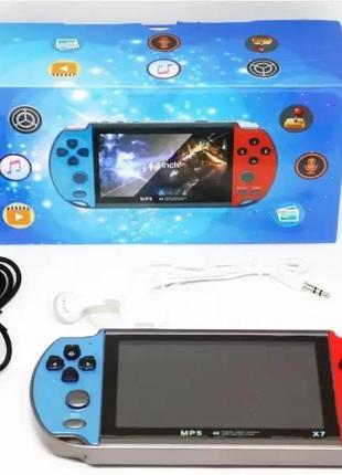 Игровая консоль psp x7 mp5+3000 игр 4.3 дюйм  marketopt