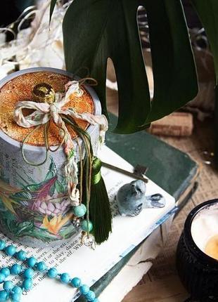 Шкатулка флора