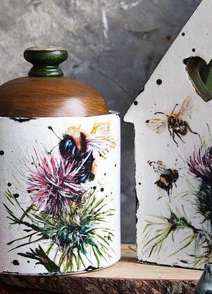 Весенний набор для кухни расторопша и пчелы