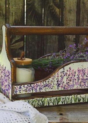 Короб в прованс стиль