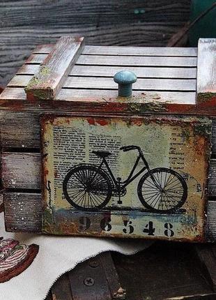 Короб з велосипедом