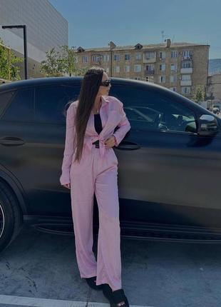 Костюм шелковый balenciaga sm