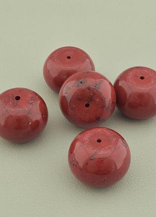 Кабошон яшма 21х16мм.