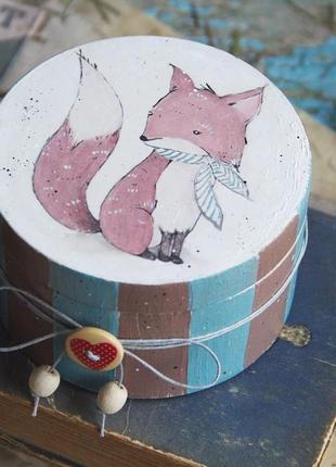 Скринька з лисичкою