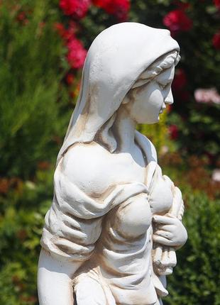 Садовая фигура богиня осени 82х24х24 см гранд презент ссп12039 крем5 фото
