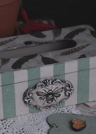 Салфетница с пирышками