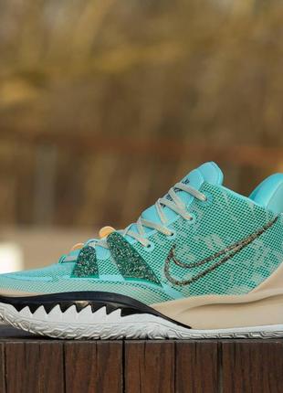 Мужские кроссовки бирюзовые nike pools kyrie 76 фото
