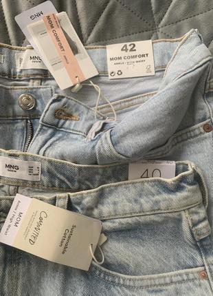 Мом джинси mango mom jeans м, л3 фото