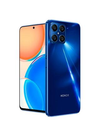 Смартфона honor x8 6/128gb blue global version
