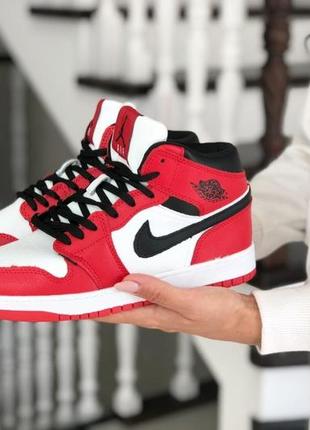 Зимние ботинки на меху,  36-41 размер, хайтопы nike air jordan