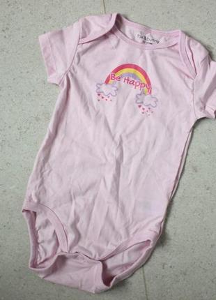 Новий боді короткий рукав на дівчинку, 80 см