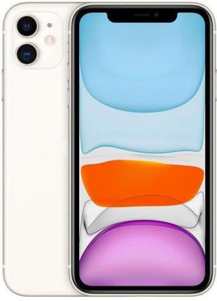 Смартфон apple iphone 11 128 gb white (6631213)