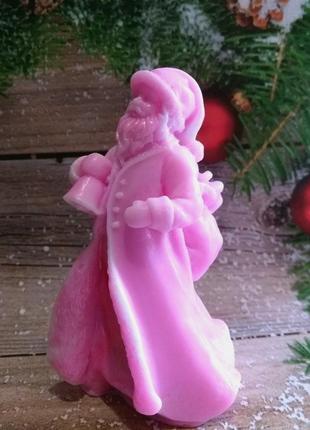 Новогоднее сувенирное мыло дед мороз с подарками