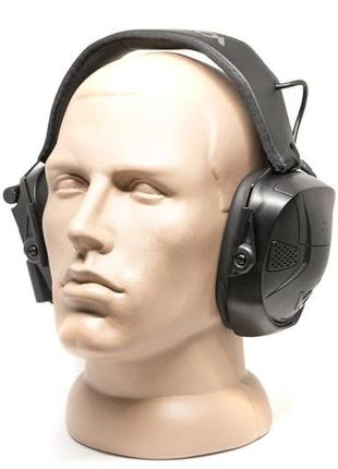 Активные наушники противошумные защитные venture gear amp nrr 26db з bluetooth (черные)7 фото