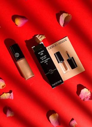 Giorgio 30мл armani eye tink silk 11 сяючі рідкі тіні 3ml (оригінал)2 фото