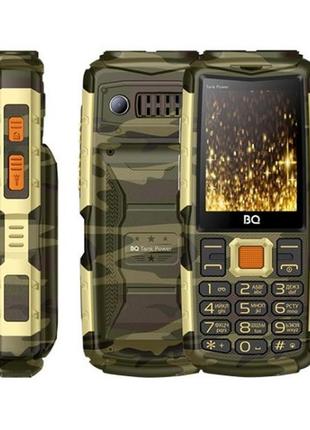 Мобільний телефон bq-2430 tank power camouflage/gold + power bank