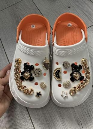 Сабо кроксы новые