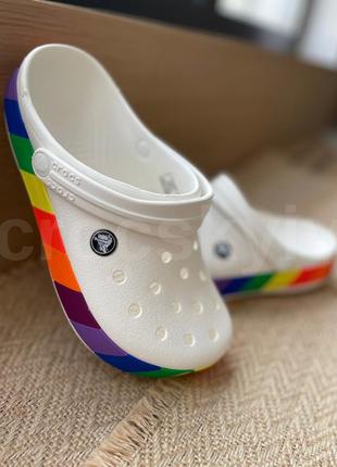 crocs charm chain rainbow block 36-40(41)
