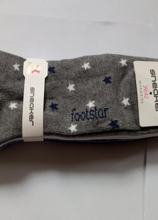 4 пари! набір! короткі шкарпетки footstar німеччина розмір: 39/42 комфортна манжета, якість супер люкс3 фото