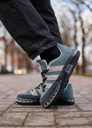 Чоловічі кросівки зелені adidas adimatic neighborhood green