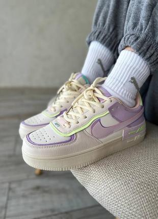 Air force 1 shadow grape8 фото