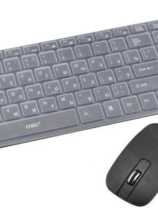 Бездротова клавіатура з мишкою ukc k06 black (2230)