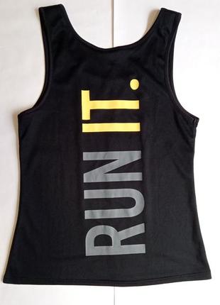 Run it.майка футболка