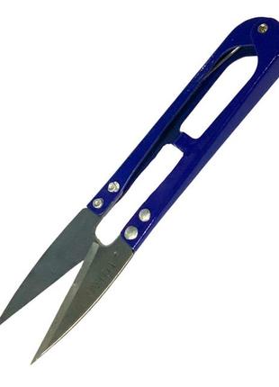 Ножницы для обрезки ниток большие цветные 12.2см/поштучно1 фото