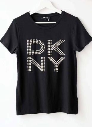 Футболка dkny черная женская2 фото