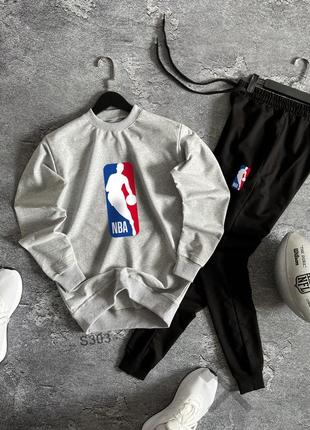 Весенний спортивный костюм nba свитшот + штаны