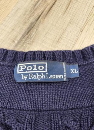 Кофта свитер крупной вязки polo ralph lauren vintage3 фото