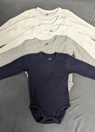 Бодики набор h&amp;m 68р