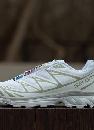 Кроссовки salomon xt-6 avd white6 фото