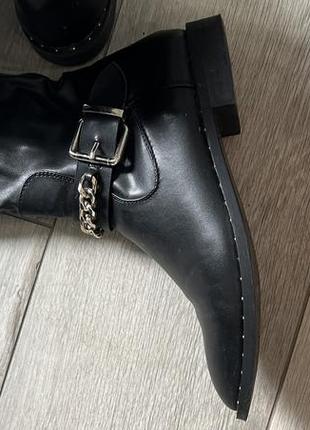 Ботфорти сапоги zara