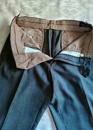 Базовые классические брюки из мериносовой шерсти marks s spencer3 фото