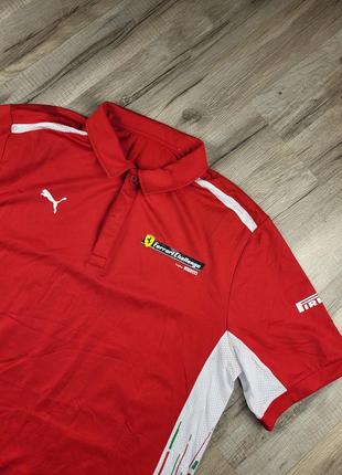 Футболка спортивная поло puma ferrari2 фото