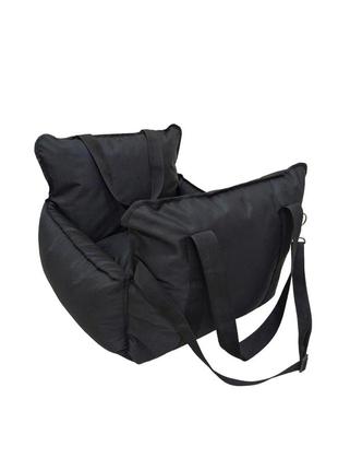 Автокрісло waterproof сумка-переноска автогамак лежак для собак тварин знімний чохол3 фото